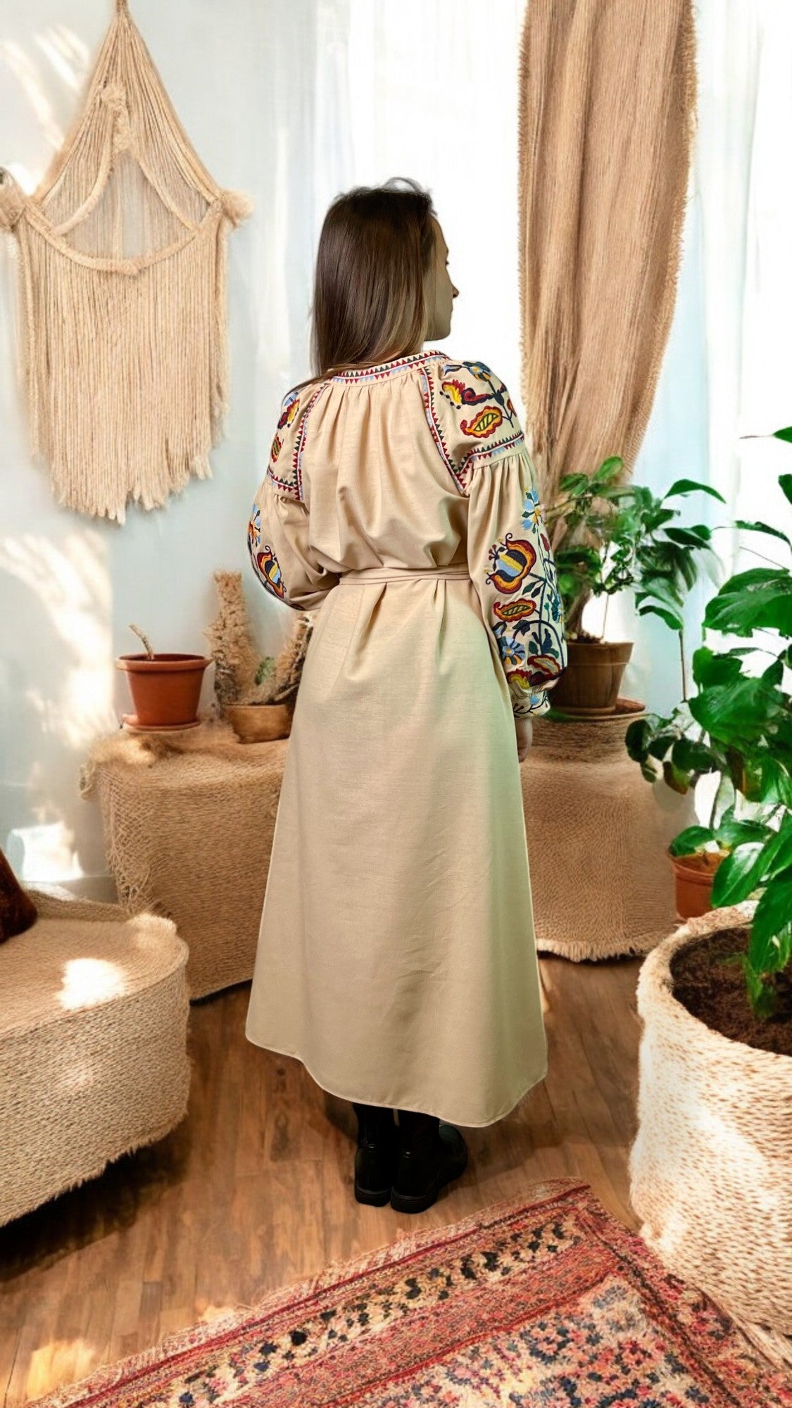 Vintage Ethnic Style Dress