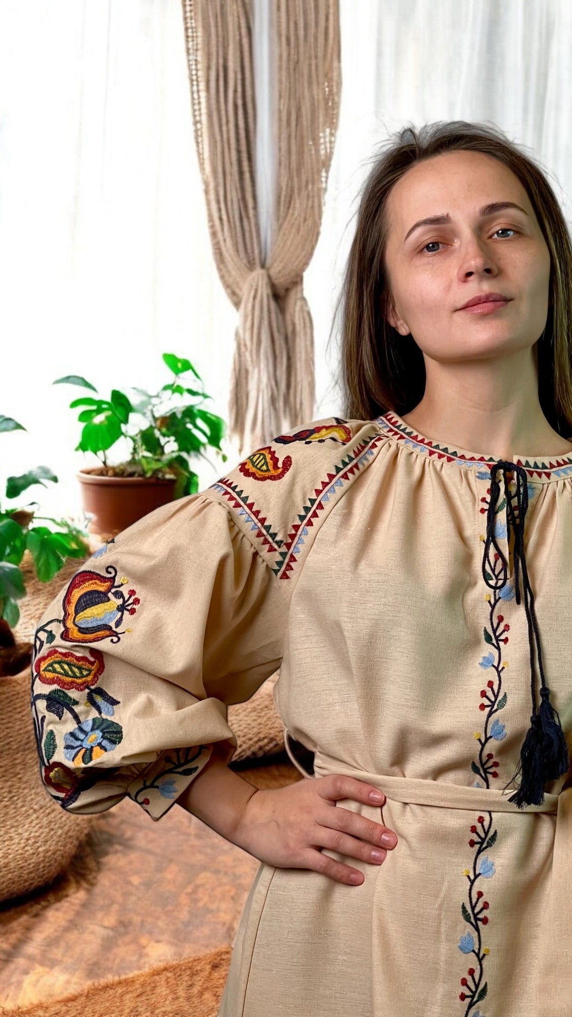 Vintage Ethnic Style Dress