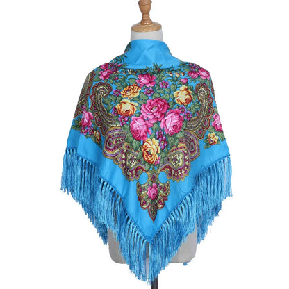 Traditional Ukrainian/ Slavic Shawl Bandana