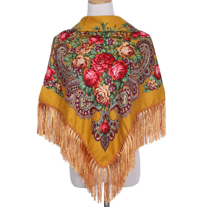 Traditional Ukrainian/ Slavic Shawl Bandana