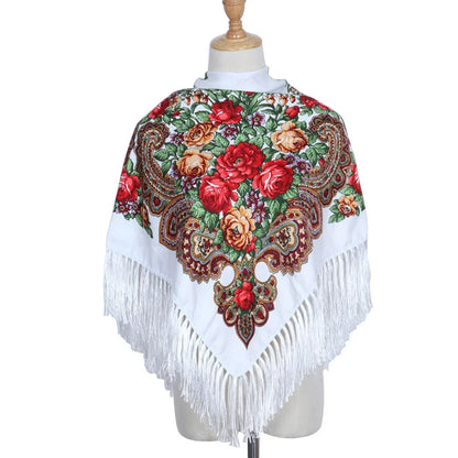 Traditional Ukrainian/ Slavic Shawl Bandana