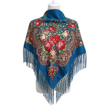 Traditional Ukrainian/ Slavic Shawl Bandana