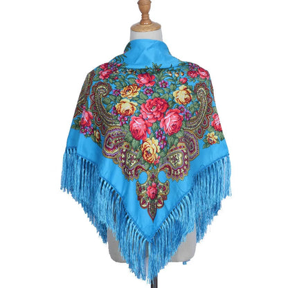 Traditional Ukrainian/ Slavic Shawl Bandana