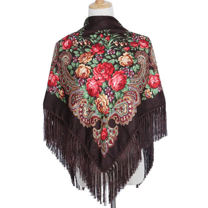 Traditional Ukrainian/ Slavic Shawl Bandana