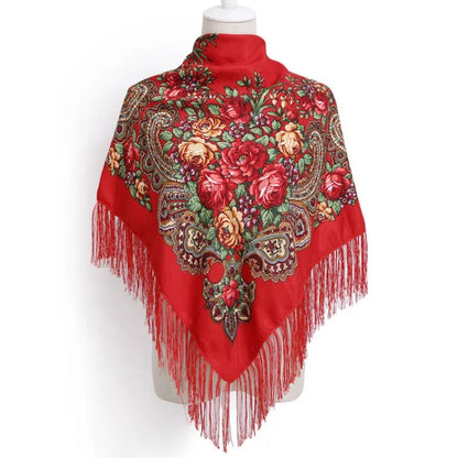 Traditional Ukrainian/ Slavic Shawl Bandana