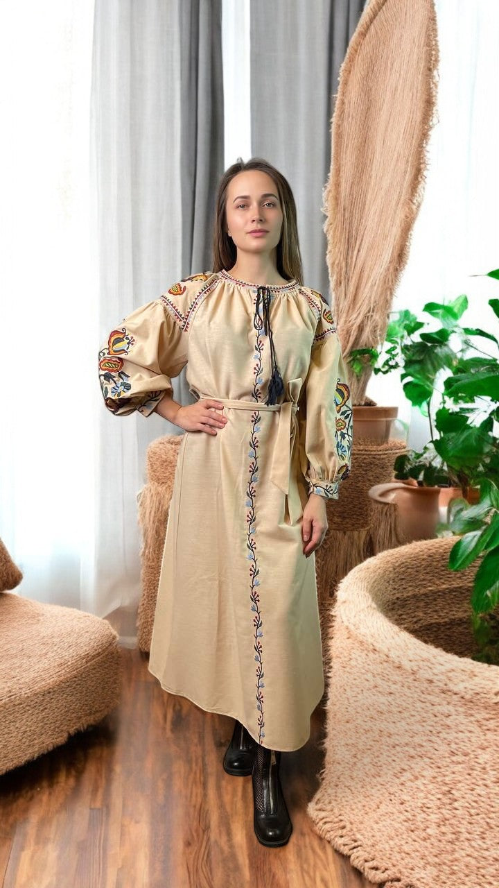 Vintage Ethnic Style Dress